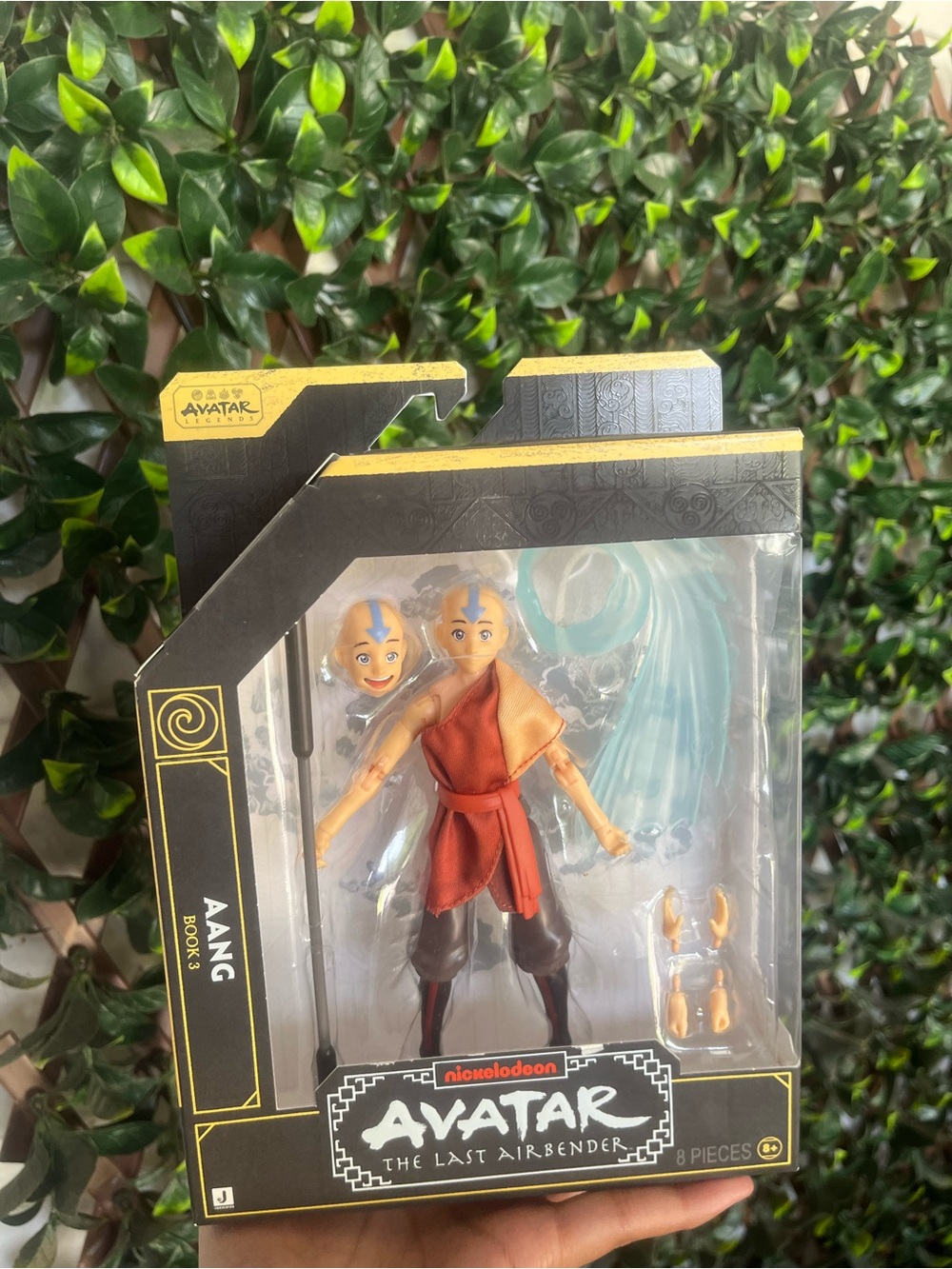 Nickelodeon Avatar Aang Collectible Figure - Orange, Red, Brown